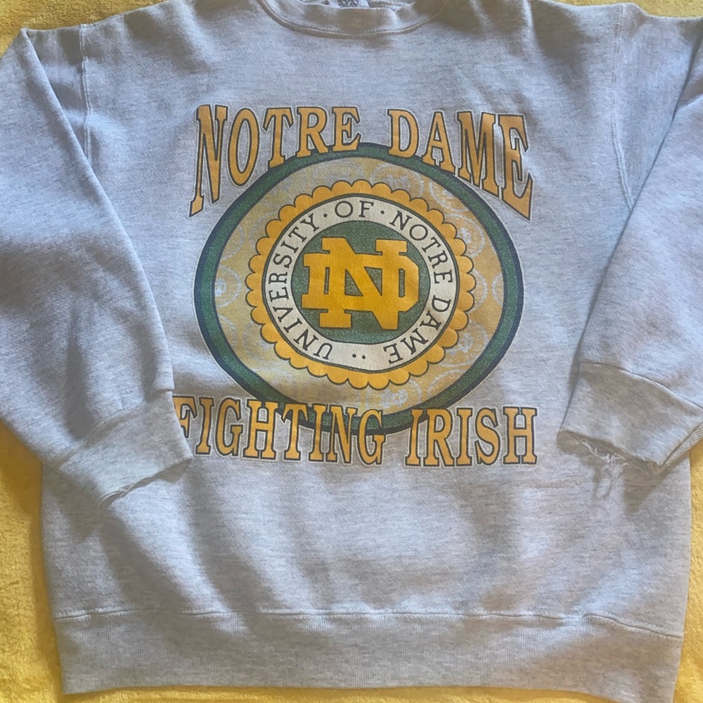 Vintage Notre Dame Crewneck